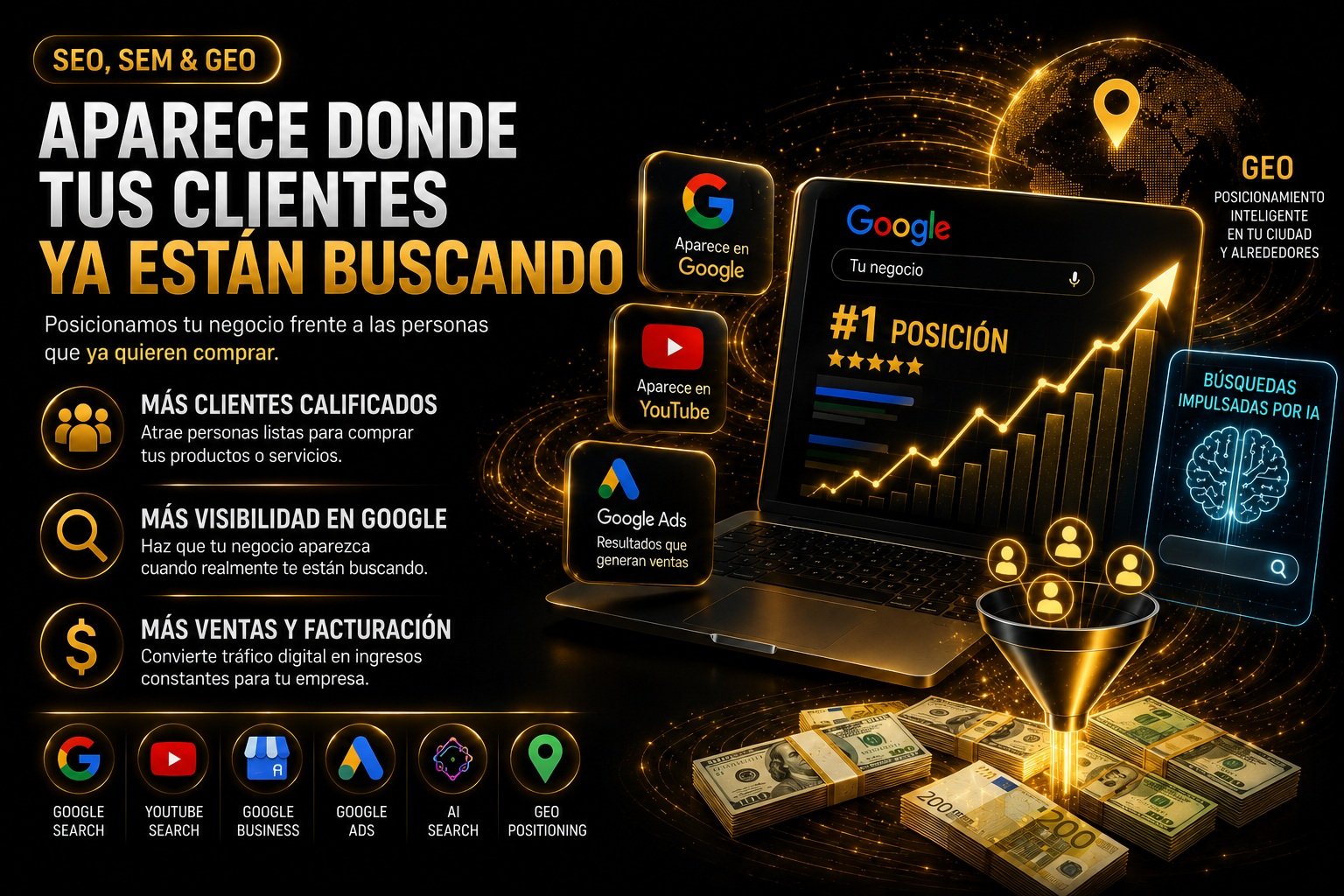 SEO, SEM & GEO